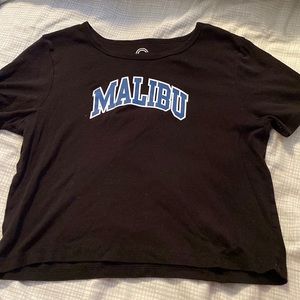 malibu cropped top